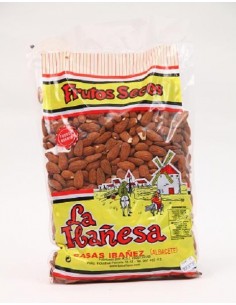 Almendra Cruda Piel Bolsa 1 Kg..
